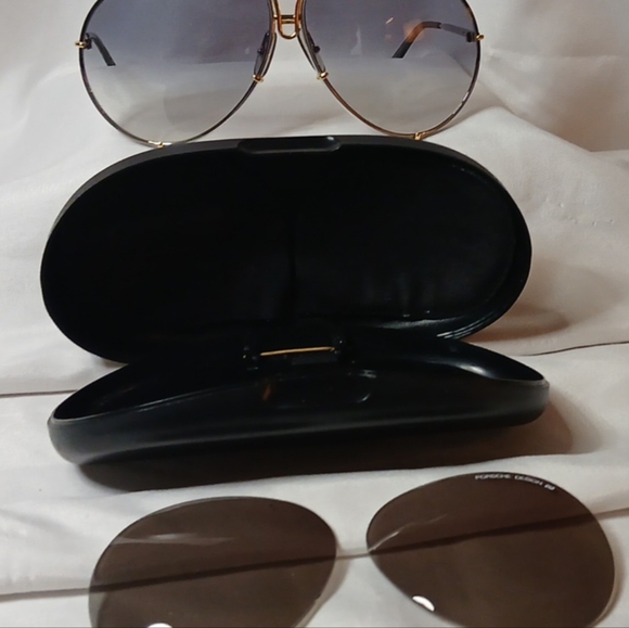 Vintage 1980s Porsche Design Carrera Aviator Sunglasses. - Picture 7 of 11